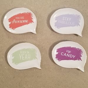 Trinket dishes Set of 4